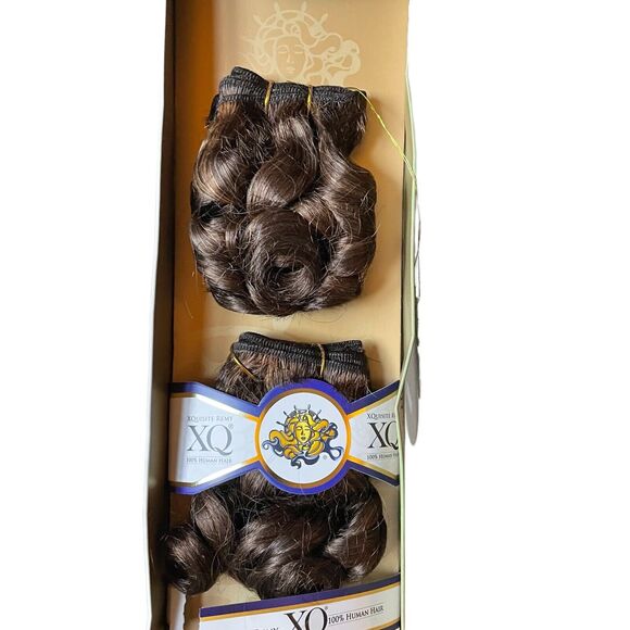 Cuticle Remy XQ Fortified Cuticles Short Cut 2 PCS CURL Color OM22730 Human Hair - Picture 9 of 12